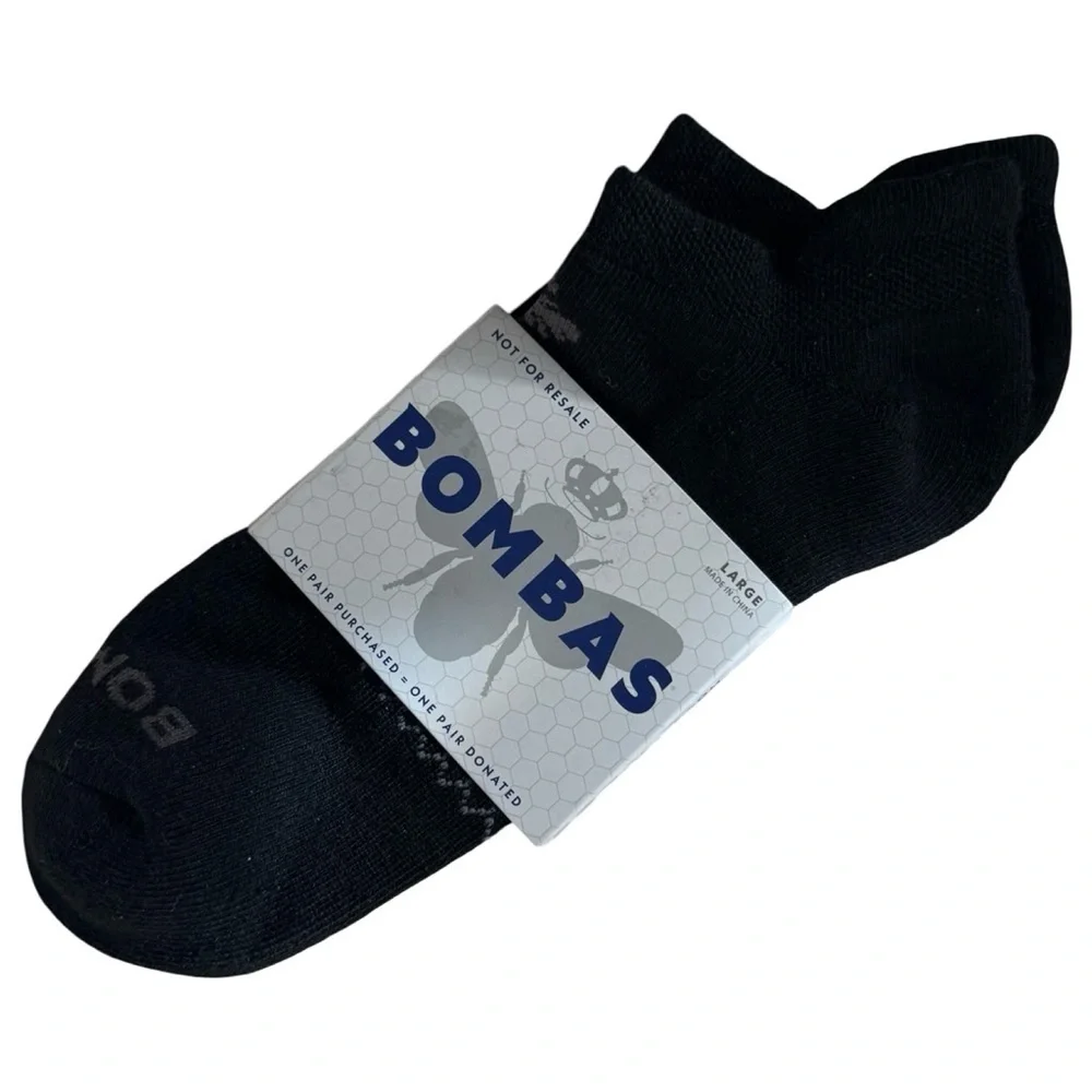 Pack of 4 Bombas Calf & Ankle Socks Size Large
